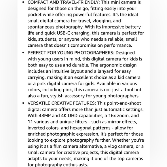 4K Digital Camera - Picture 8 of 12